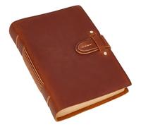 CRASPIRE Cuaderno de Cuero con 400 página En Blanco Hecho A Mano 5.5x7.67 Pulgadas Tallado Floral Viaje Cierre Diario Bloc de Notas de Papel para Hombre Y Mujer Regalos Antiguos Artista Viajero