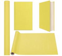 CRASPIRE Cubierta de Libro de Tela Marrón Oscuro de 51 x 11.8 pulgada con Respaldo de Papel Superficie de Tela de Gamuza Encuadernación para Suministros de Encuadernación de Libros Protector de Álbume