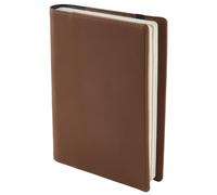 CRASPIRE Funda Cuero A5 Cuaderno Ranuras Tarjetas Impermeable Color Marrón Rojizo Tipo Sobre PU Maletín Negocios Organizador Portafolios Cuero Reutilizable Amantes Libros Regalo Compañeros Clase