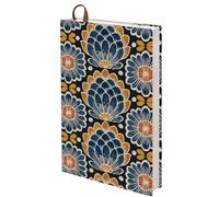 CRASPIRE Funda Libro Diseño Flores Reutilizable Vintage 827x583 Pulgada Lavable Impermeable Tapa Dura Tamaño A5 Tela Amantes los Libros Lectores Diarios Cuadernos Tapa Blanda Material Escolar Oficina