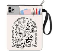CRASPIRE Fundas de Libros con Diseño Mariposas Color Blanco Funda Protectora para Bolsillo Tela Lavable Cremallera Y Adicional Amantes los Regalos