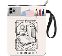 CRASPIRE Patrones de Libros Fundas de Libros Funda de Libro Sun Funda Protectora de Libros para Libros de Bolsillo Funda de Tela Lavable con Cremallera Y Bolsillo Adicional para Amantes de los Libros