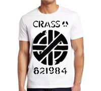 Crass The Feeding of The 5000 Music Limited Edition Funny Gift tee T ShirtWhiteXXL