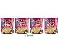 Crastan Ginseng e Caffe' Solubile, sin azúcar, ginseng instantáneo y café, 4 x (200 g, 25 tazas) + llavero Beni Culinari gratis