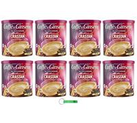 Crastan Ginseng e Caffe' Solubile, sin azúcar, ginseng instantáneo y café, 8 unidades (200 g, 25 tazas) + llavero Beni Culinari gratis