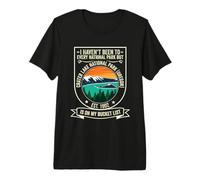 Cráter Lake National Park Camping Montaña Senderismo Club Camiseta Premium