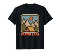 Crater Lake National Park Vacation Backpacking Gear Camiseta