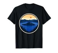 Crater Lake, Oregón, Lago de montaña, Salida del Sol Camiseta