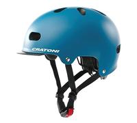 Cratoni C Casco, Juventud Unisex, Azul Mate, Medium