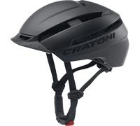 Cratoni C-Loom 2.0, casco de bicicleta, negro 58-61cm Black Matt