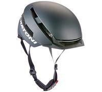Cratoni C-Loom Bicycle Helmet, Negro (Black/White Rubber), 58-62 cm