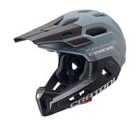 Cratoni C-Maniac 2.0 MX - Casco de bicicleta (54-58 cm), color gris