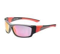 Cratoni C-SPIN Gafas de sol para niños, gafas de sol resistentes para niños, marco TPE, montura ergonómica. Ajuste: 100% protección UV, para niños y niñas, resistentes a los arañazos, lentes de espejo