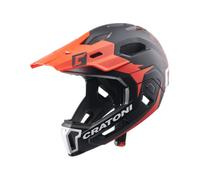 CRATONI Casco C-Maniac 2.0MX MTB NE/Rojo Mat.52-56, Adultos Unisex, Multicolor (Multicolor), 52-56