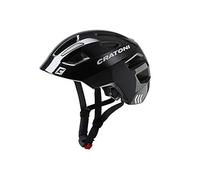 Cratoni Casco de Ciclismo Unisex Maxster, Color Negro, Talla única
