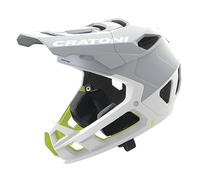 Cratoni Casco Interceptor Unisex Adulto, Blanco Mate, M