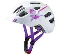 Cratoni Casco Unisex Maxster, Color Blanco, Talla única