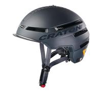 Cratoni Casco Unisex para Adultos, Color Negro Mate, Talla M