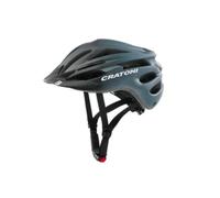 Cratoni Casco Unisex para Adultos, Color Negro y Gris Mate, S