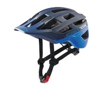 Cratoni Helmets Allrace Casco de Bicicleta, Unisex Adulto, Negro/Azul, M-L 56-61