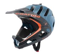 Cratoni Madroc Pro Casco, Adultos Unisex, Azul petróleo Mate, Small