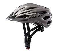 Cratoni Pacer (MTB) Casco de Bicicleta, Niños (Unisex), Antracita, S-M (54-58cm)
