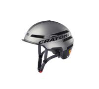 Cratoni Smartride Cascos, Adultos Unisex, Gris Oscuro Mate, Large