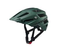Cratoni Unisex - Adultos Alltrack Cascos, Verde Metálico Mate, L