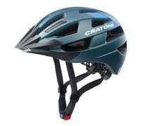 Cratoni Velo-x (City) Cascos, Unisex Adulto, Azul petróleo Mate, Talla Media/Grande
