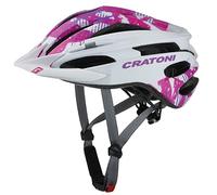 Cratoni | Versátil para excursiones, desplazamientos y ocio, construcción Inmold, 20 orificios de ventilación, visera extraíble