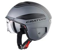 Cratoni Vigor Casco de Ciclismo Unisex Adulto Asphalt Mate, L