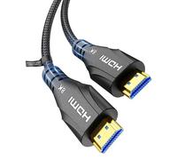 Cratree Cable HDMI 0.5 metros,8K Alta Velocidad Cable HDMI Corto,10K 8K 60Hz 4K 120Hz 48Gbps,Dolby Vision HDCP 2.3 eARC,Compatible con PS5 PS4 Pro HDTV Blu-ray Monitor