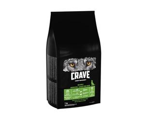 Crave Alimento seco para Adultos con Cordero y Ternera, 7 kg (1 Bolsa) - Comida para Perros Premium Seca con Alto Contenido de proteínas y sin Cereales - Fabricado con Cordero y Ternera 100% Natural
