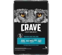 CRAVE Alimento seco para perros sin granos, alimento para perros para adultos, con proteínas, 22 libras