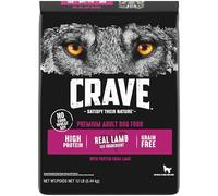 CRAVE Alimento seco para perros sin granos para adultos, con proteínas, 12 lbs.