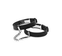 Crave Puños de identificación - Negro y Plata