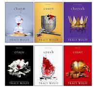Crave Series Collection 6 Books Set By Tracy Wolff (Crave, Crush, Covet, Court, Charm & Cherish)