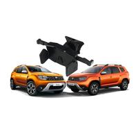 craVeDRIVE Handyhalterung Auto Soporte Coche für Runde lüftungen Dacia Duster 2 I Autohalterung Handy Soporte I Schwarz I Telefonhalterung Auto I Handy Halter für Auto