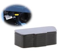 craVeDRIVE OBD2 Adaptador de conector con cubierta | Cubierta universal para conector OBD II | Protege del polvo | Negro | Tapa de goma para interfaz de diagnóstico | Cubierta protectora