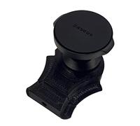 craVeDRIVE Soporte magnético para teléfono móvil, compatible con ventilación redonda Dacia Duster 2, accesorio giratorio 360°, soporte universal fuerte para teléfono, soporte magnético para teléfono