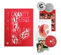 CRAVITY Season2. Album - HIDEOUT : The New Day We Step Into [ Ver. 2 ] CD + Photobook + Photo Cards + Sticker + FREE GIFT / K-POP Sealed