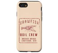 Crawfish Boil Crew Breaux Bridge USA Cangrejo de río Hombres Mujeres Niños Carcasa para iPhone SE (2020) / 7/8