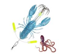 Crawfish Lure - Artificial Hooked Realistic Fish Bait Jig