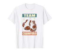 Crawford último Nombre Retro Family Crawford Boxing Camiseta