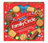 Crawfords Family Circle Biscuits Re-sealable Box 10 Varieties 700g Assorted Ref A07694