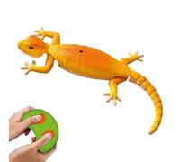 Crawler Gecko - Dispositivo de control remoto realista, elemento de juguete de simulación de escalada de alto impacto, estructura de agarre de movimiento equilibrado | Pantalla interactiva del