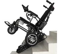 Crawler - Silla de ruedas plegable para personas mayores, silla de evacuación de escaleras con escalera eléctrica para subir y ayudar a la movilidad