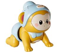 Crawling Animal Toys, Cartoon Learning Crawl Toy with Recording Function | 4.53x3.74x4.33 inches Educational Toy with Music, Interactive Sensory Toy for Boy Girl