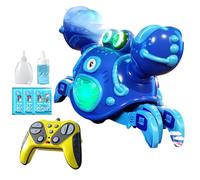 Crawling Crab Robot Toy | 2.4G Wireless Remote Spray Bubble Music Control Lighting Rechargeable Battery | Beach Party Summer Kids Gift Outdoor | Interactive Entertainment Water Foam Sensor Gesture