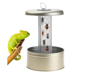 Crawling Pet Feeder, Reptile Feeding Dish, Escape Proof Water Bowl Basin